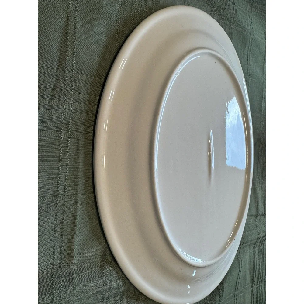 Chinese Oval Koi Serving Platter 14